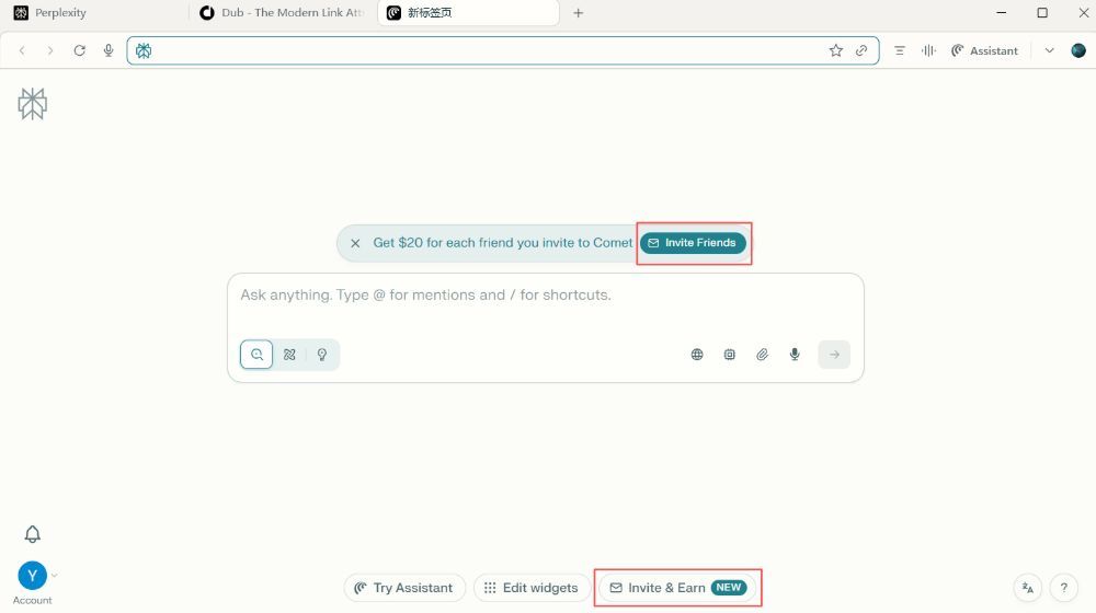 Comet AI Browser: Get the Pro version and cash rewards for free