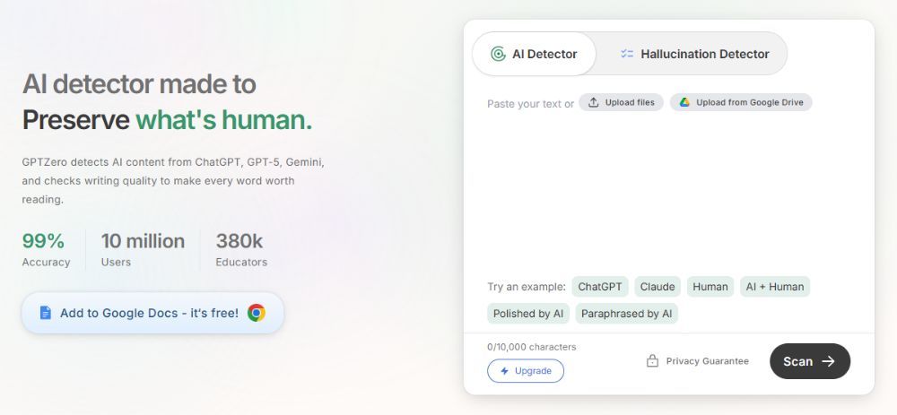 Top 5 Best AI Detection Tools in 2026 (Accurate & Reliable AI Content Checkers)